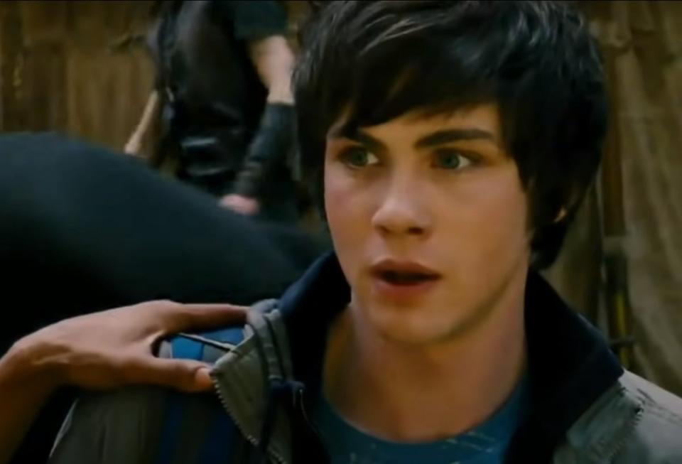 Lerman played Percy Jackson in the 2010 film and 2013 sequel (20th Century Studios/YouTube)