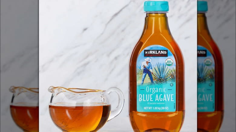 Costco Kirkland organic blue agave