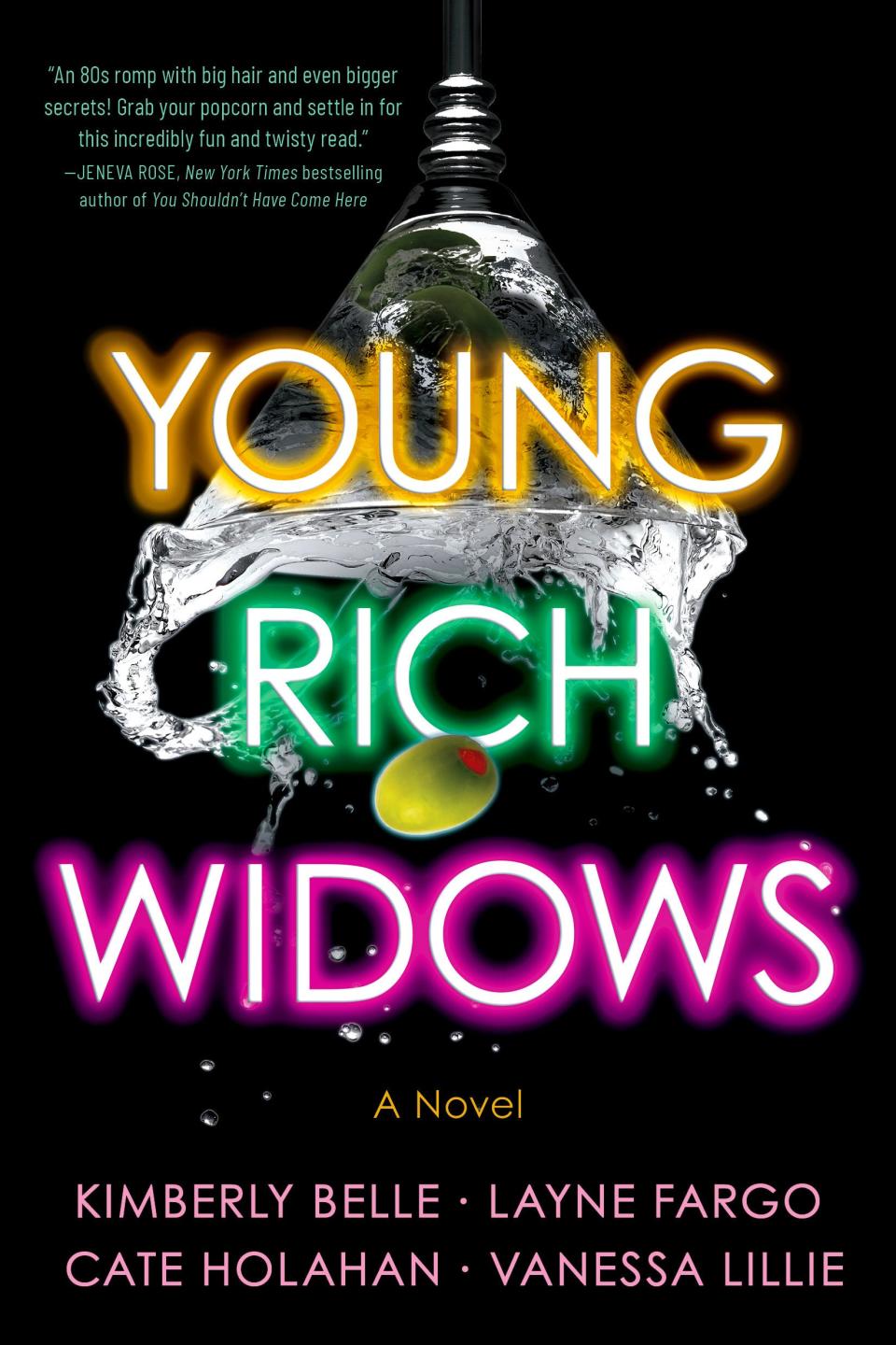 "Young Rich Widows" is being released in print on April 2 after a successful year as an Audible Originals audiobook.