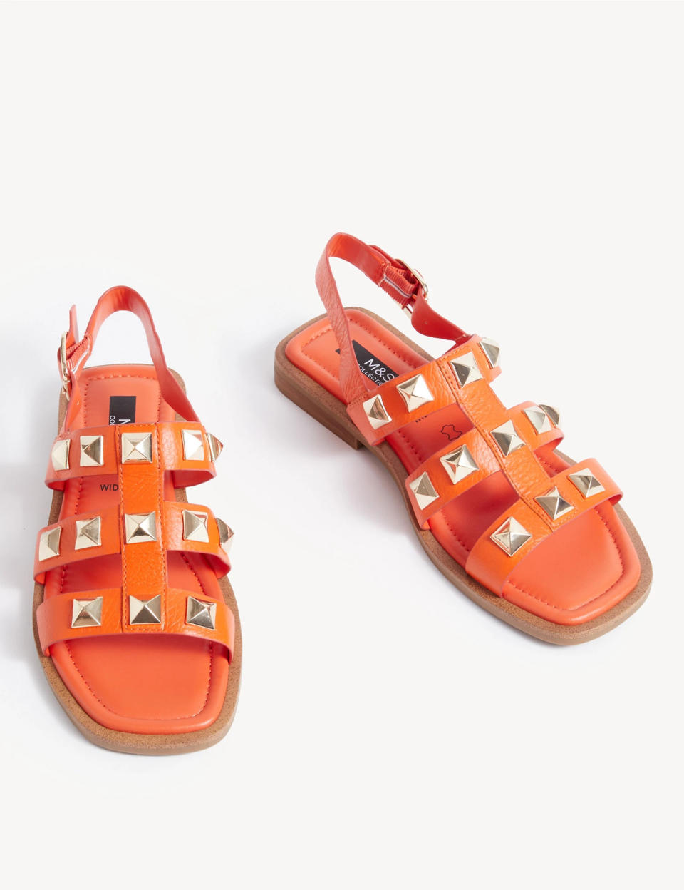 These citrus-bright lovelies are summer in a shoe. (Marks & Spencer)