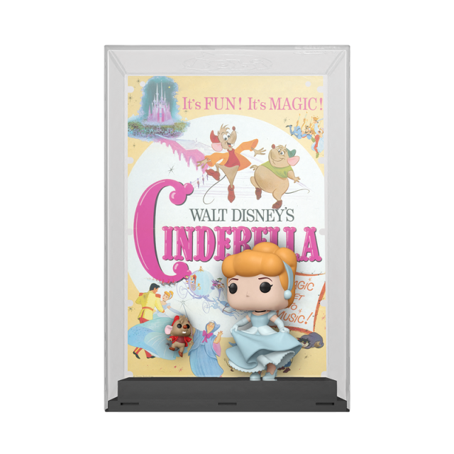 Funko Releases Disney100 Pop Movie Posters of Cinderella and