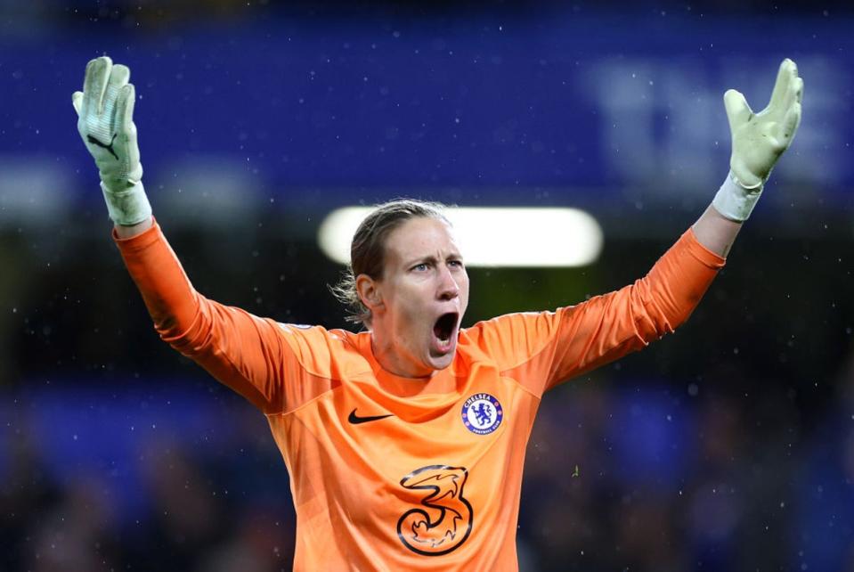 Berger was the hero for Chelsea in the shootout (Getty Images)