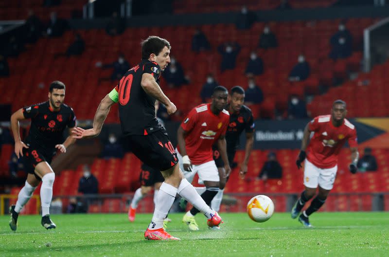 Europa League - Round of 32 Second Leg - Manchester United v Real Sociedad