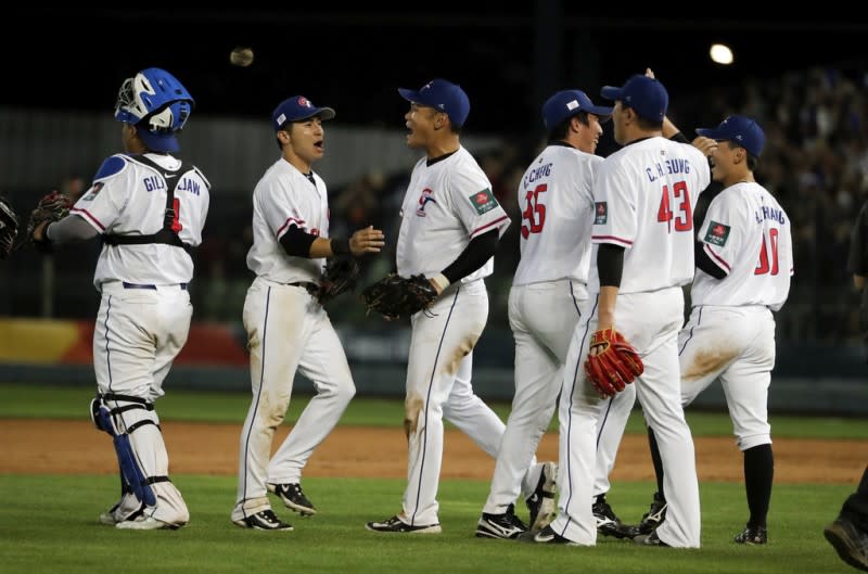 世界棒球經典賽，台灣對上義大利以11：7獲勝。（圖／AP）