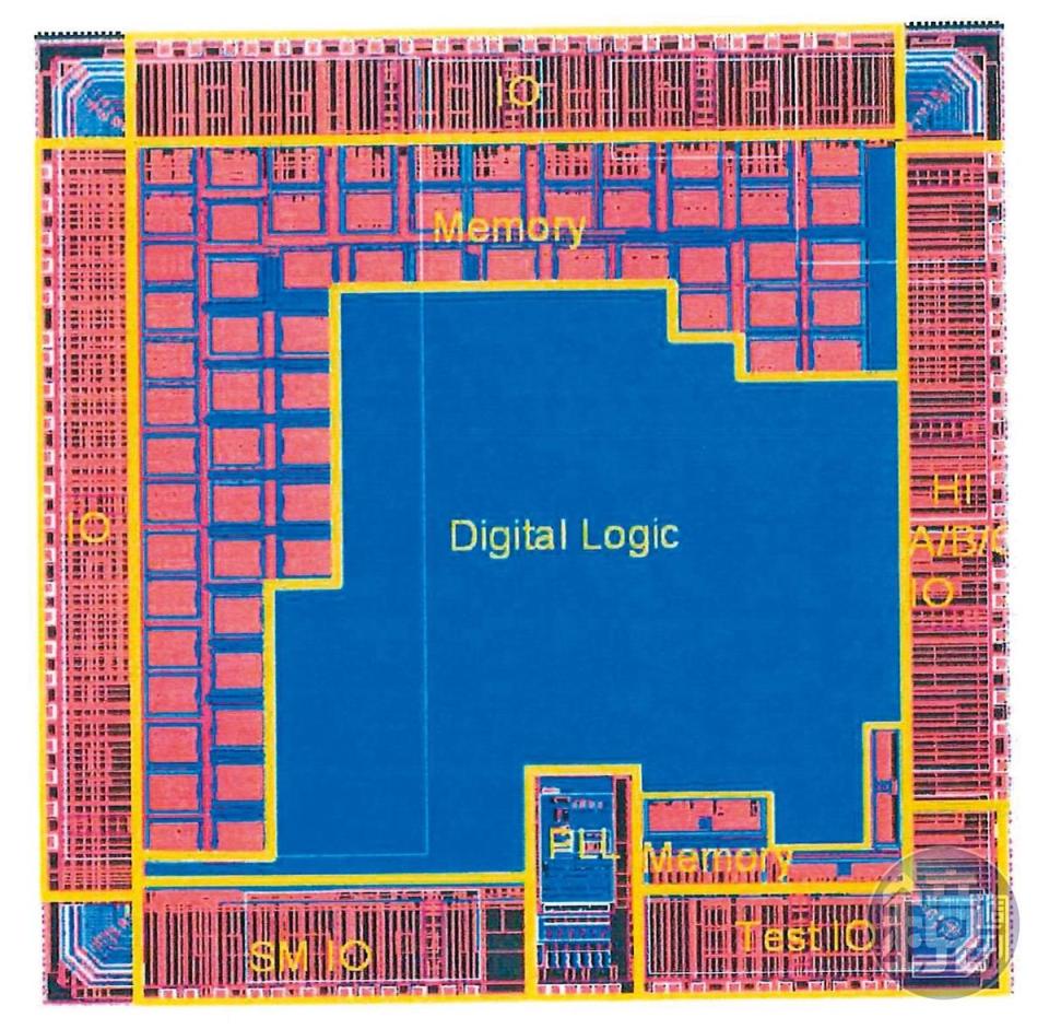 威盛電子與中聯控股於2008年合作生產TF376防駭客晶片，應用在手機等裝置上，卻爆出糾紛。（讀者提供）