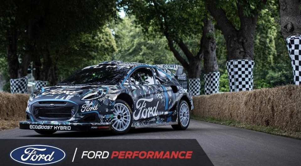 Ford 積極為市售車規劃油電化，更把技術發展到 WRC 賽事上。