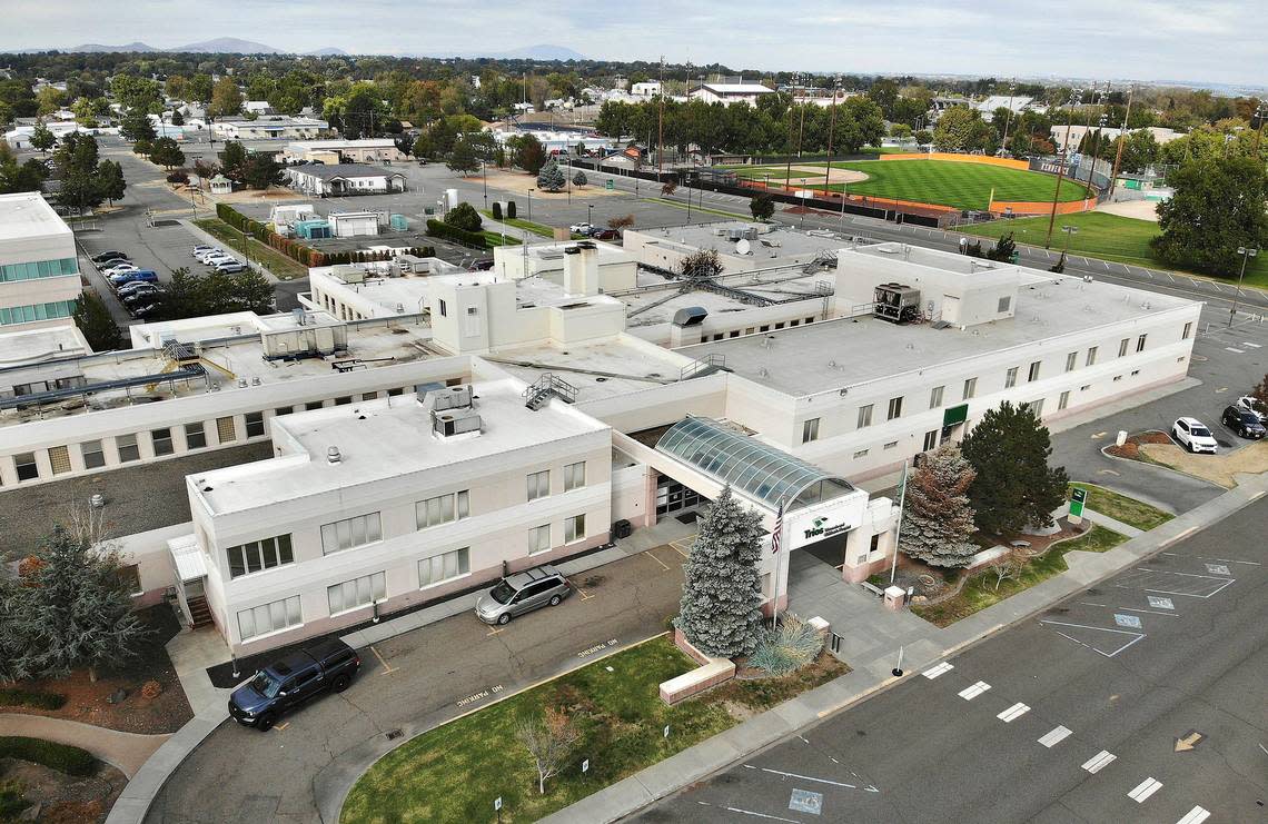 Benton County is buying the old Kennewick General Hospital building, most recently Trios Women’s and Children’s Hospital, on Auburn Street in Kennewick to use for mental health services.