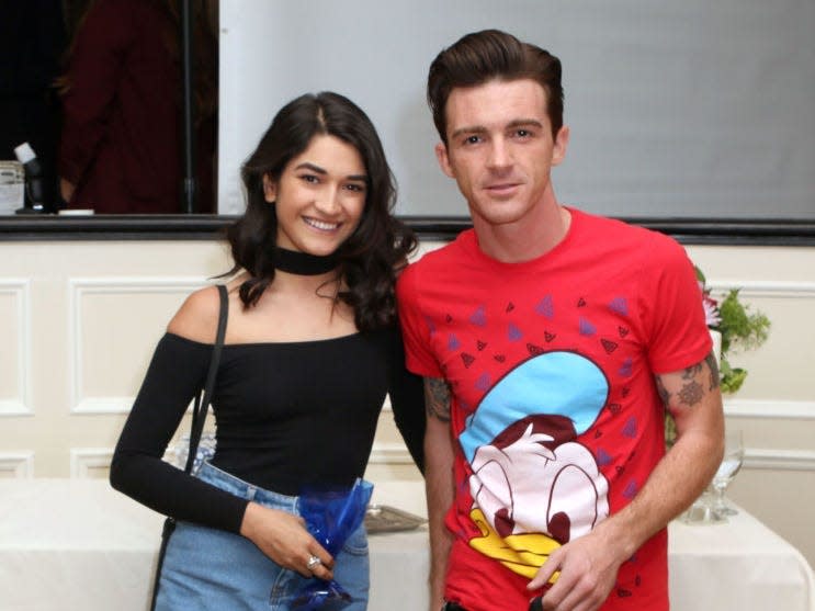 Janet Von Schmeling and Drake Bell in 2017