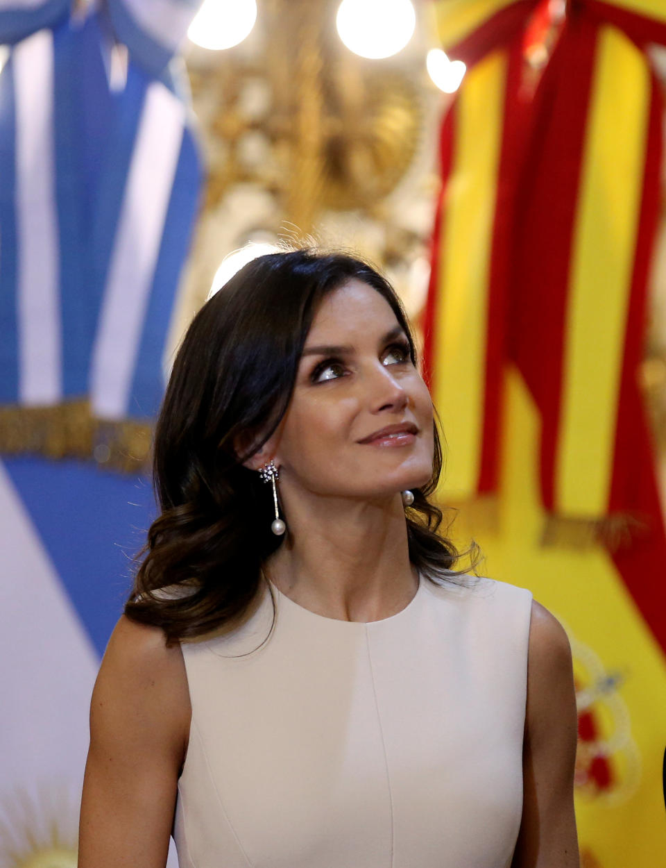 Letizia repitió pendientes