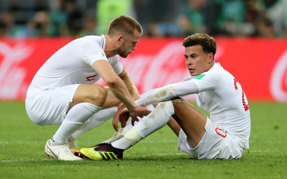England’s Dele Alli and Eric Dier were at the centre of the storm (Owen Humphreys/PA Wire).