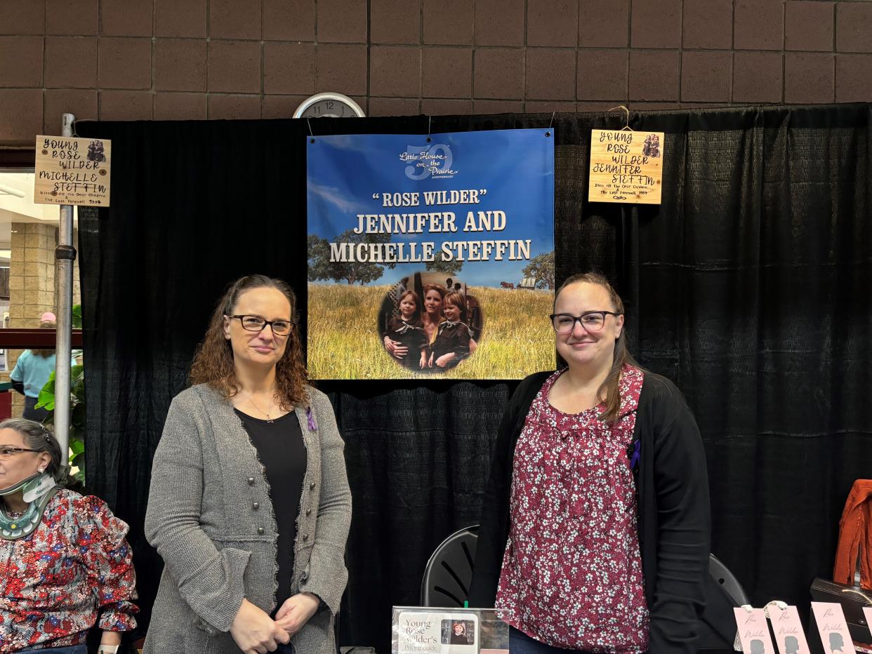 Twins Jennifer and Michelle Steffin played Rose Wilder on "Little House on the Prairie."