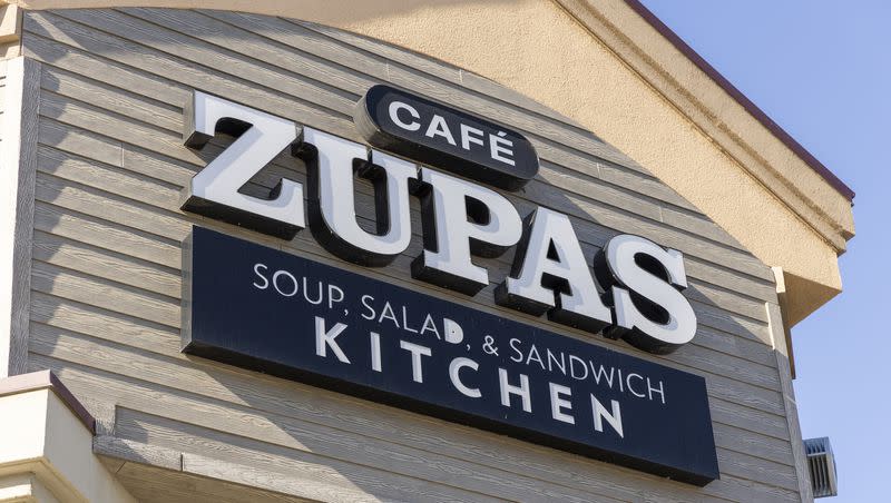 The exterior of Cafe Zupas in Cottonwood Heights is pictured on Monday, Oct. 10, 2022.
