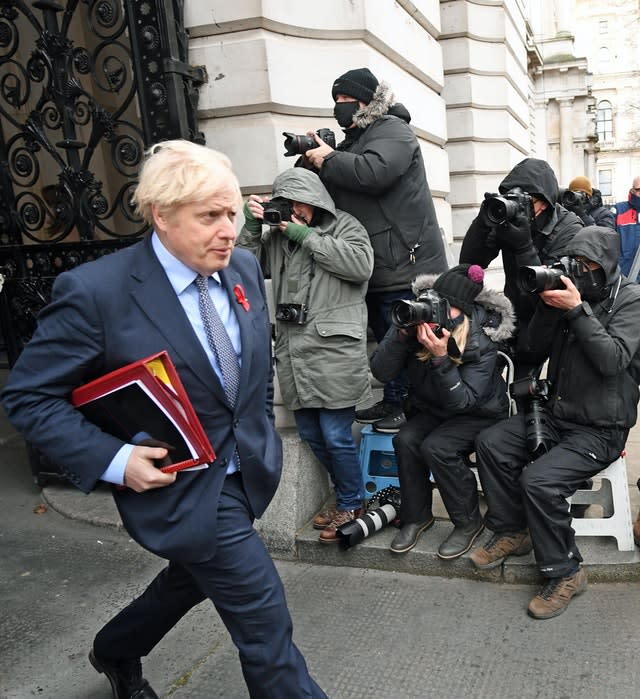 Prime Minister Boris Johnson (Stefan Rousseau/PA)