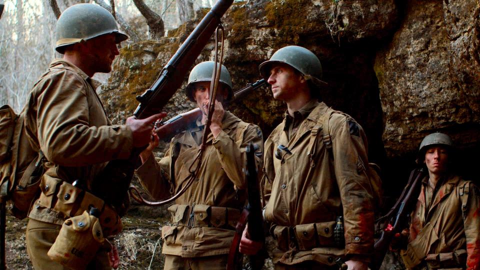 A still from the World War II film, "REVEILLE," shot in Sparta, Missouri. "REVILLE" will be available on Amazon Prime Video, Vudu, Charter/Spectrum and other on-demand streaming services starting Aug. 4, 2023.
