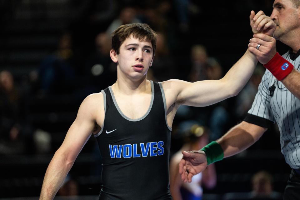 Waukee Northwest's Koufax Christensen has already won two state titles in his high school career. He's hoping for a third in his senior season.