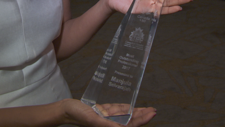 CBC's Manjula Selvarajah takes home 'most outstanding professional' award