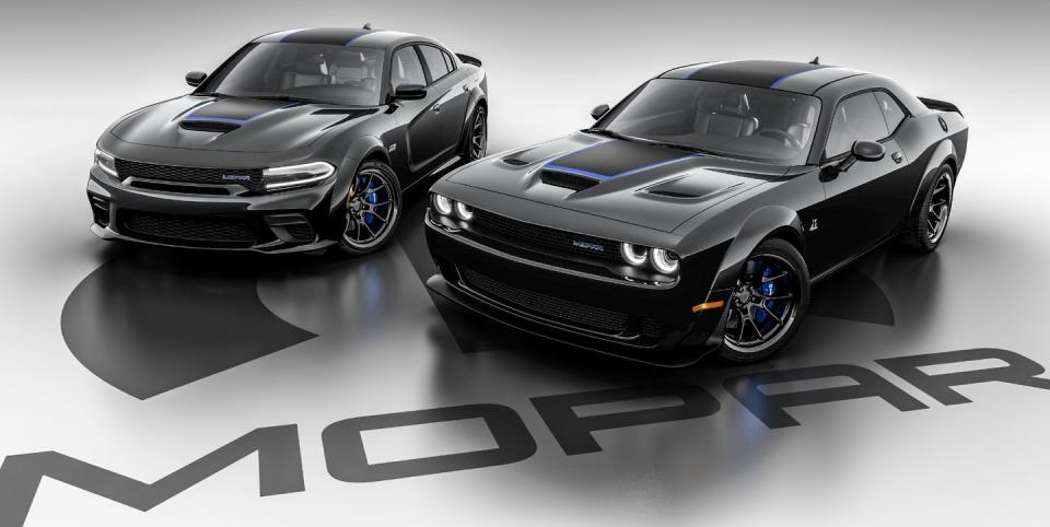 2023 dodge charger and challenger '23 mopar special editions front