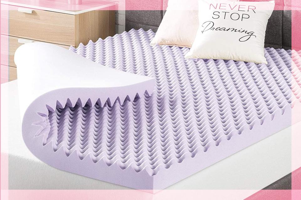 Best Price Mattress 3 Inch Egg Crate Memory Foam Mattress Topper Tout