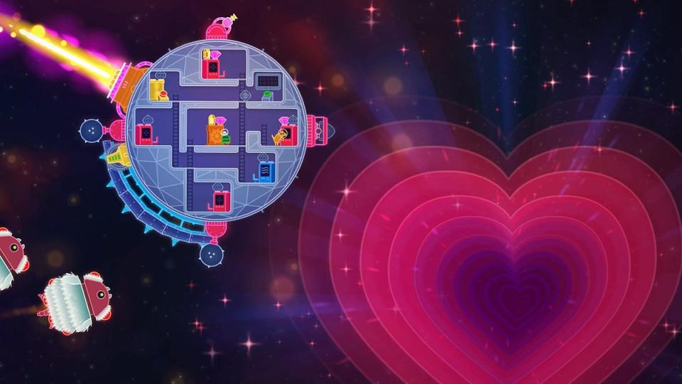 Lovers in a Dangerous Spacetime (Asteroid Base)