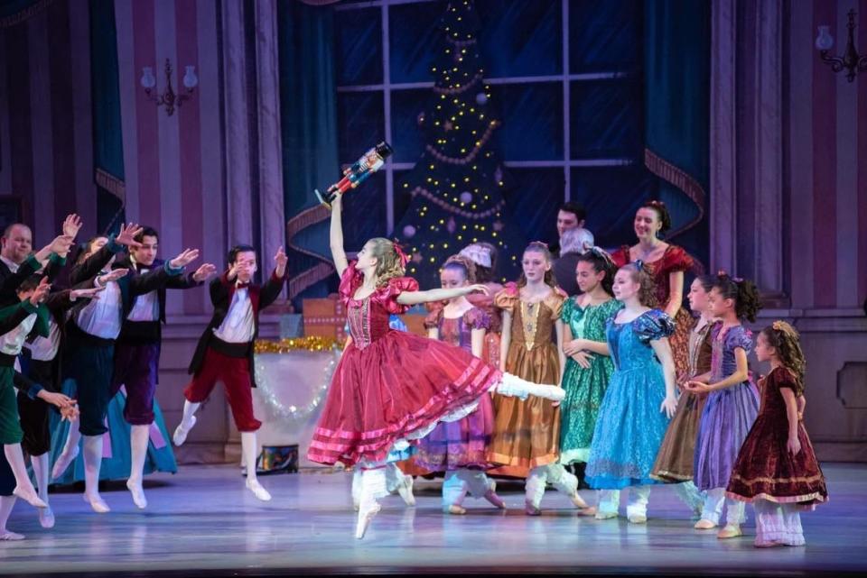 Canton Ballet dancers are shown during a performance of "The Nutcracker" at Canton Palace Theatre.