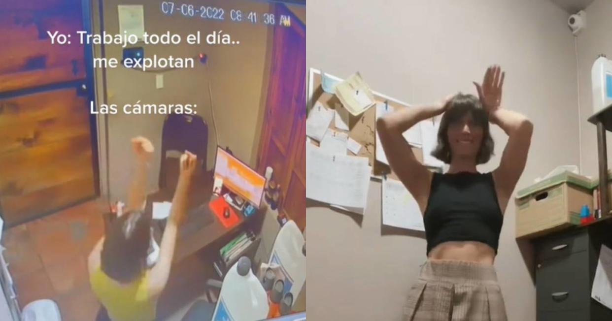 Foto: Captura de video TikTok vía @ornellascoponi