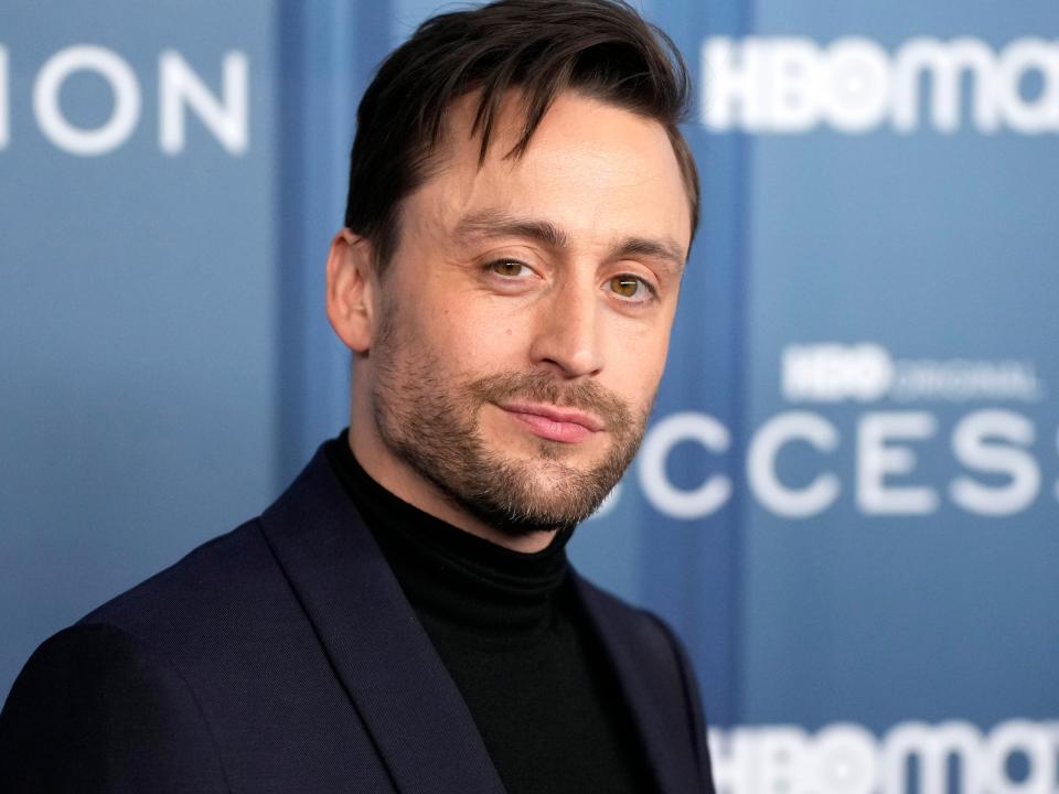 Kieran Culkin at the season four premiere of "Succession" in March 2023.