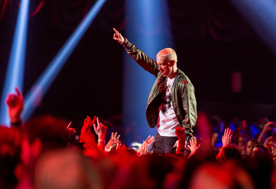 Eminem a fêté ses dix ans de sobriété