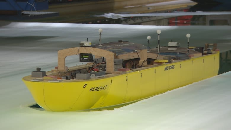 U.S. Coast Guard testing new icebreaker designs at St. John's research facility