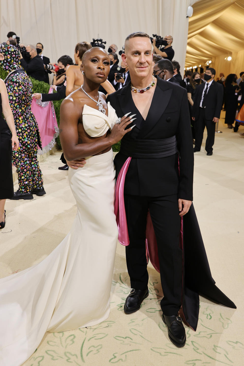 Cynthia Erivo and Jeremy Scott