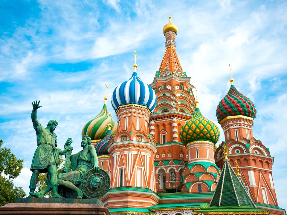 St. Basil's Cathedral, Moscow, Russia