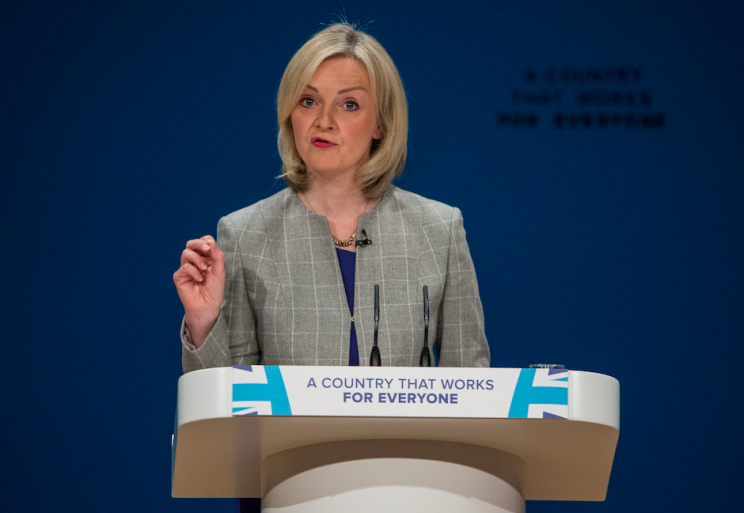 Justice Secretary Liz Truss last year announced plans to scrap the Human Rights Act (Rex)