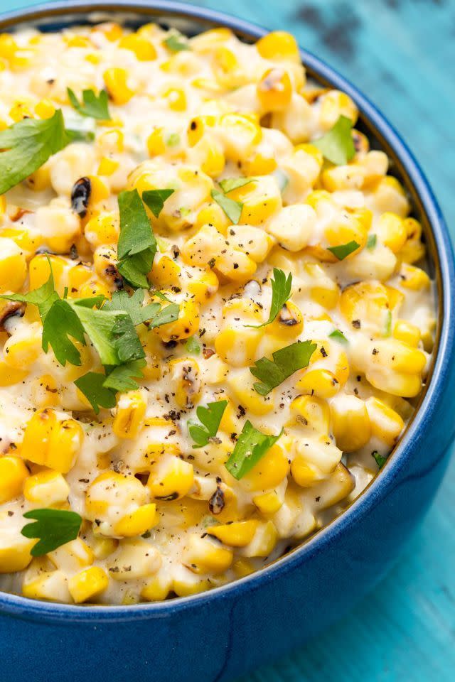 Grilled Cream Corn