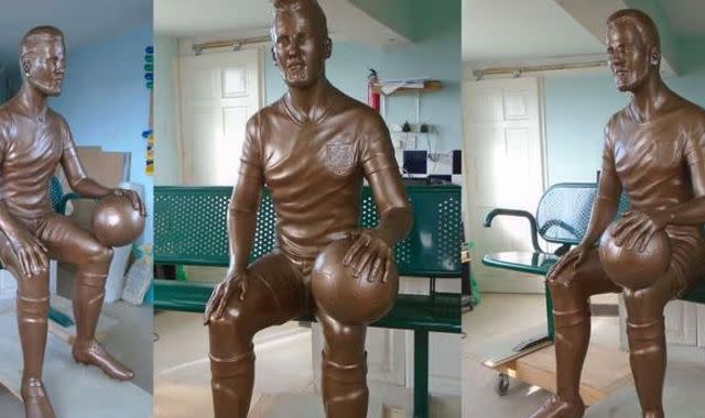 The Cristiano Ronaldo sculpture bust at the Madeira airport offers a lesson  in failing at your dream job