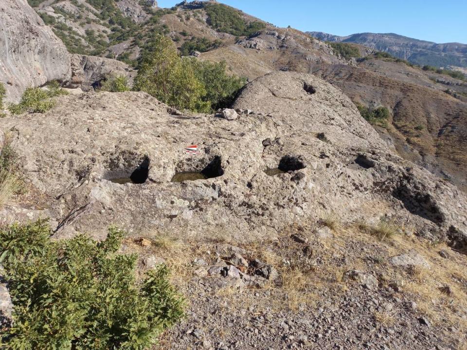 Stone altars found at the open-air temple were likely used for animal sacrifices for local gods, Erdoğan said.