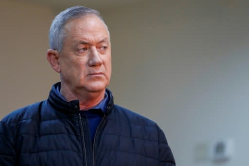 Former Israeli armed forces chief Benny Gantz, Benjamin Netanyahu's main challenger in next week's election, has accused the prime minister of weakness in his handling of Gaza