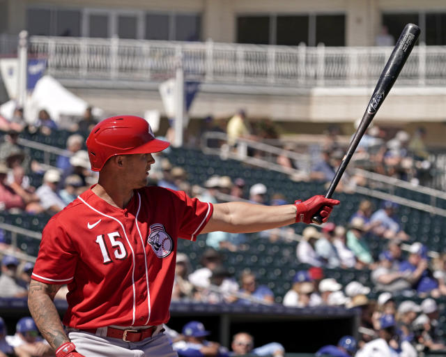 Nick Senzel records three hits for Reds