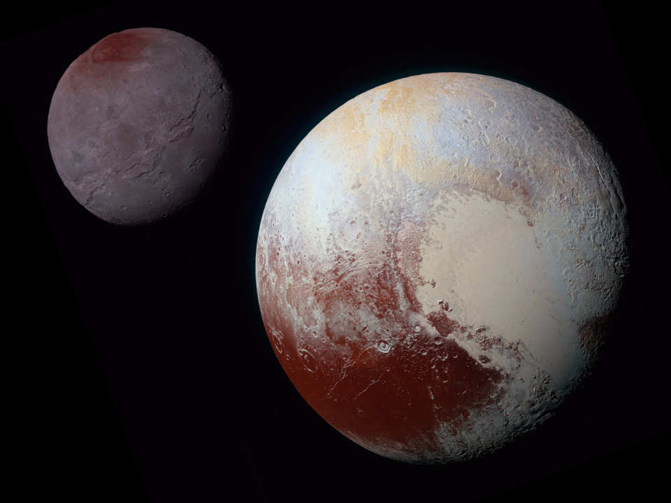 Pluto dwarf planet charon moon new horizons nasa jhuapl swri