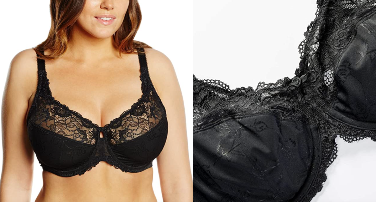 Plus Size Women's Camisole Bra by Jodee in Black (Size 44 A) - Yahoo  Shopping