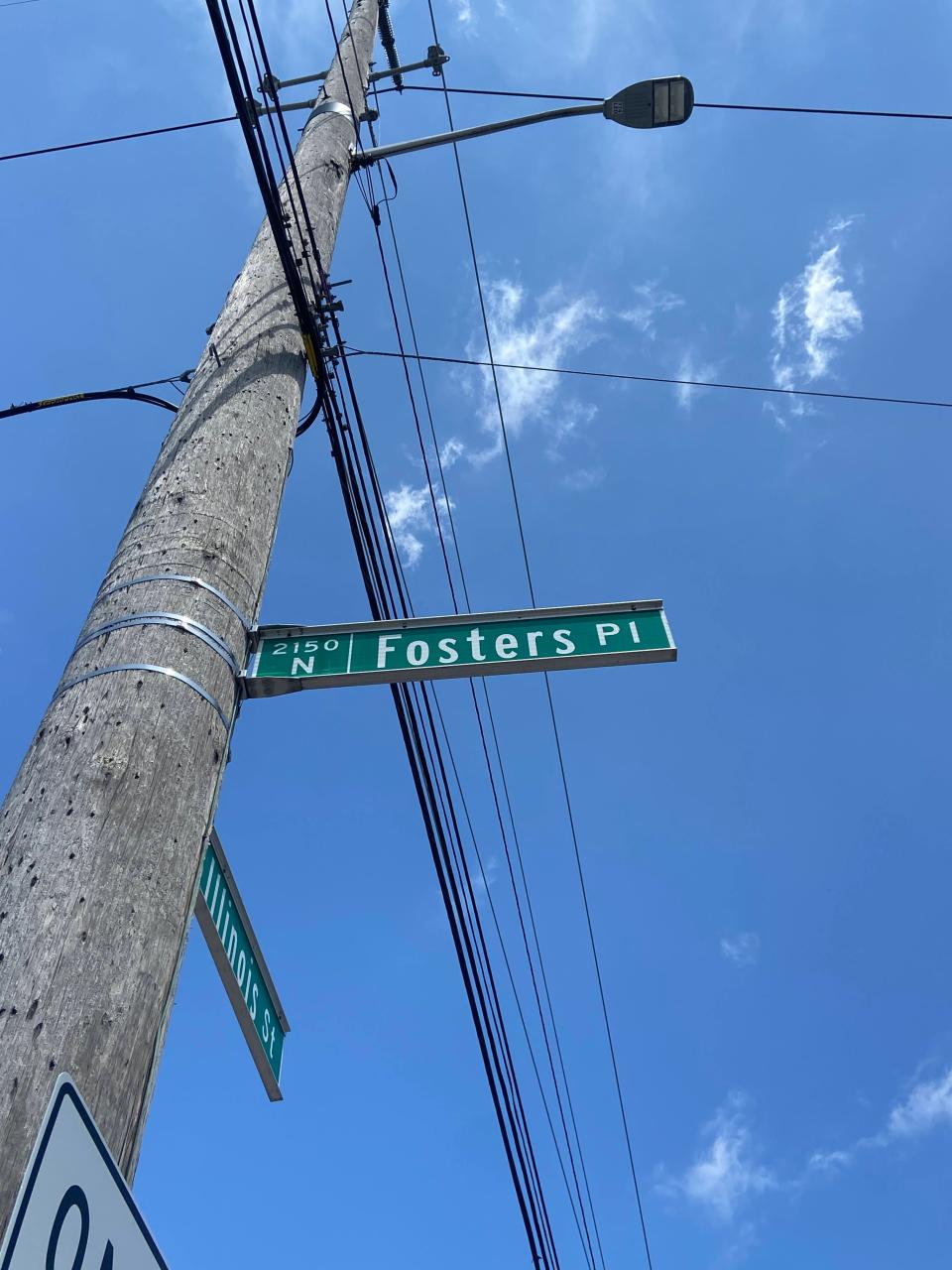 Fosters Place was named after Andrew "Bo" Foster, an entrepeneur and World War II veteran who provided safe spaces for Black Americans to go in Indianapolis during the segregation era.