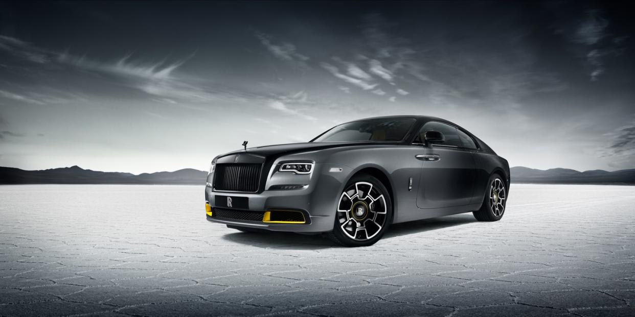 rollsroyce wraith black arrow