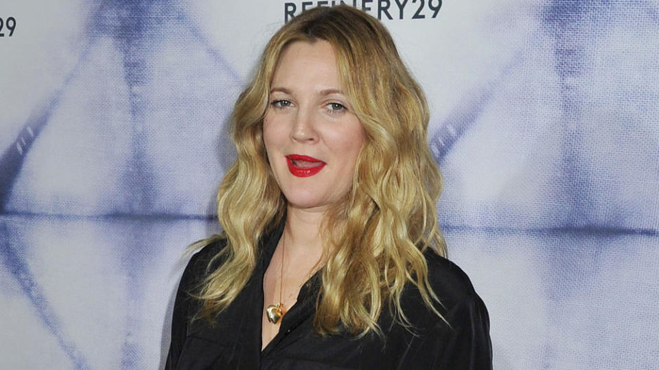 Drew Barrymore auf einer Party Ende 2014 in Los Angeles