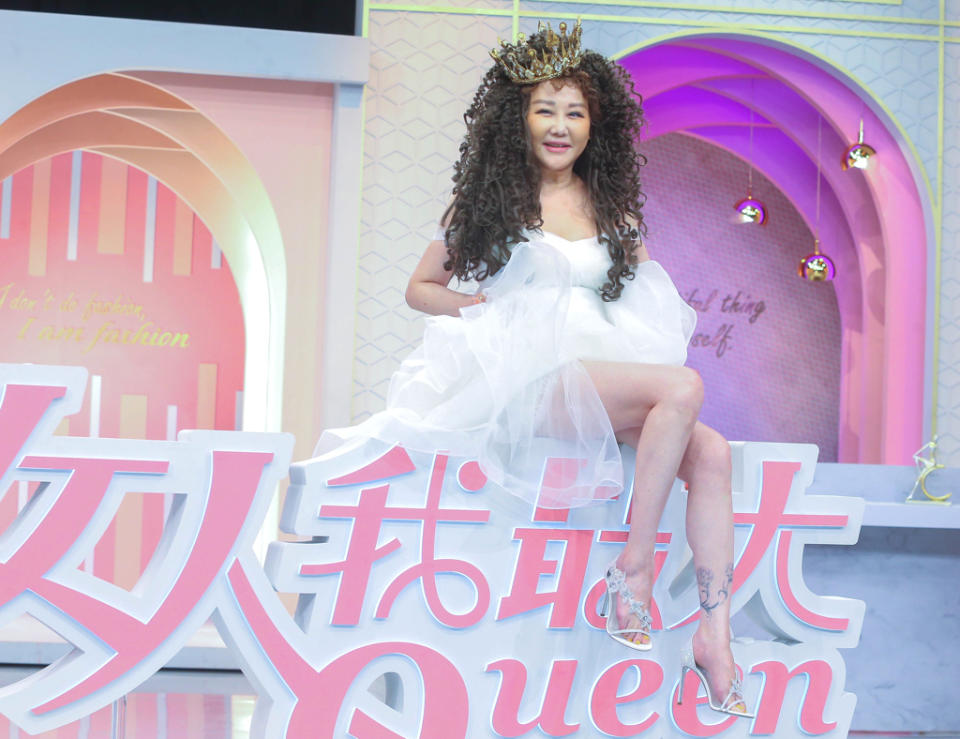 藍心湄主持的美妝長壽節目《女人我最大》，已播出21年。（圖／中時資料照）
