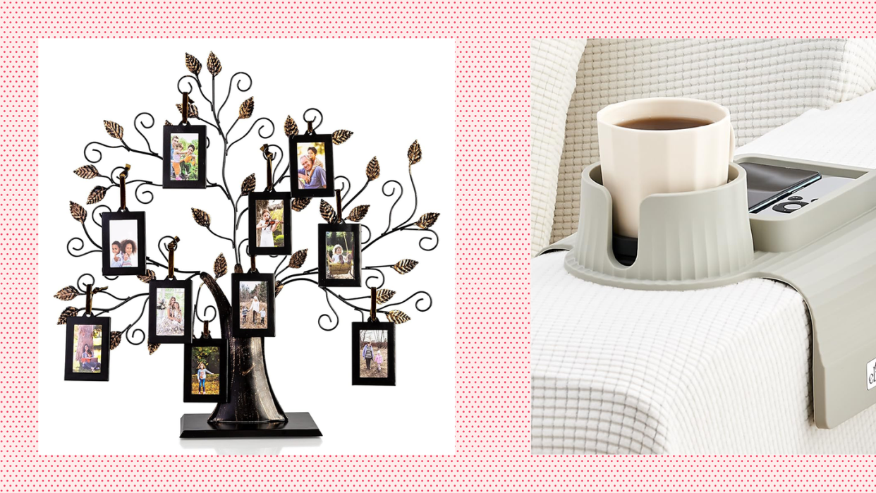 best gifts for grandparents of 2024, family photo display, coffee holder