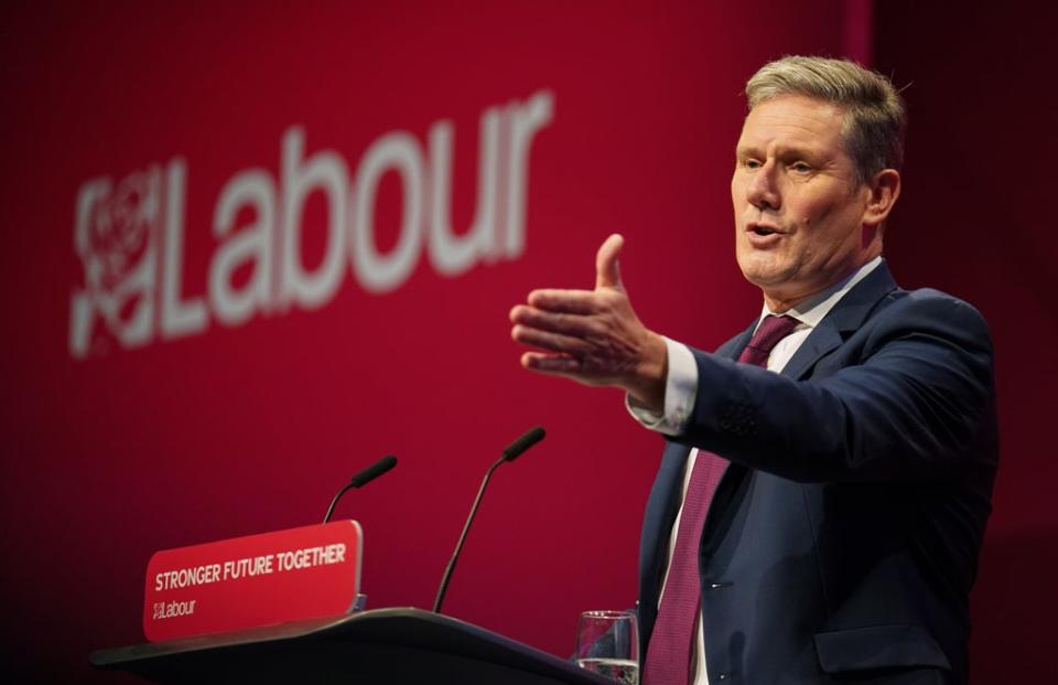 Sir Keir Starmer said Labour would replace Universal Credit with ‘something better’ (Andrew Matthews/PA) (PA Wire)