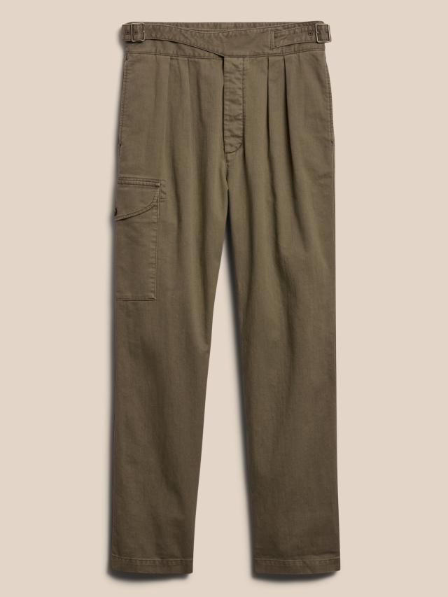 Standard Pleated Pant in Chino