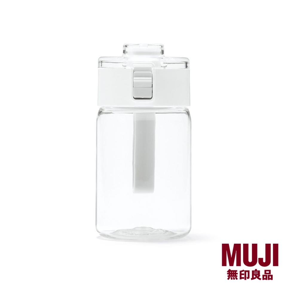 MUJI Clear Travel Mug Bottle. (Photo: Shopee SG)