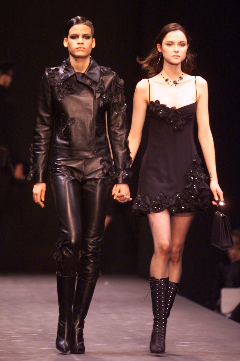 Moschino, fall 2001 ready-to-wear