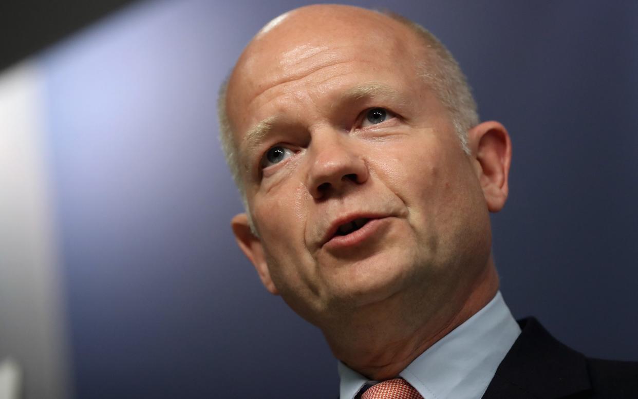 Former leader of the Conservatives Lord Hague is worried about the party's prospects in opposition