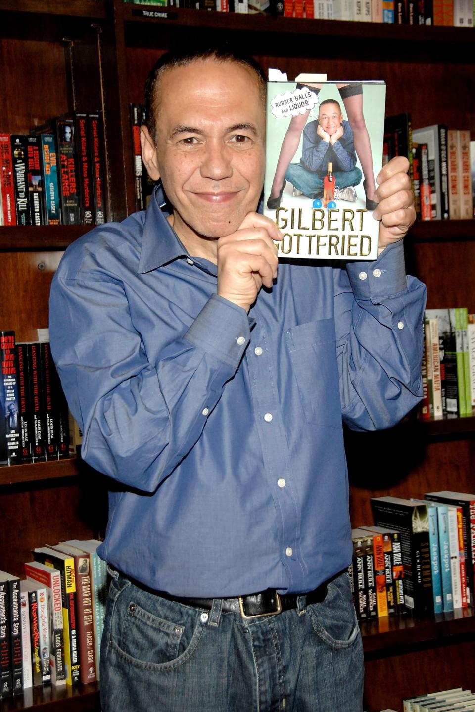 <p>The star posed proudly during the release of his first book <em>Rubber Balls and Liquor</em> at Barnes & Noble in N.Y.C.'s Union Square in April 2011. </p>