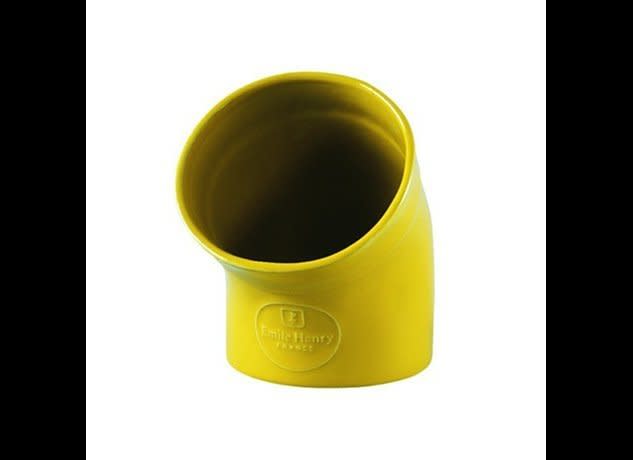 Use neon shades to liven up everyday kitchen accessories, like <a href="http://www1.bloomingdales.com/shop/product/emile-henry-salt-pig?ID=115478&PseudoCat=se-xx-xx-xx.esn_results" target="_hplink">this clay salt pig</a>. It's an easy way to slowly work the bright hue into your home without going overboard.    